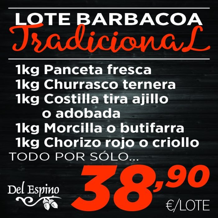 Lote Barbacoa Tradicional